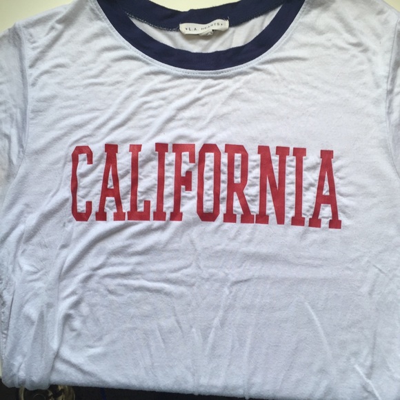 PacSun Tops - *Final Sale* Juniors California Cropped Tee